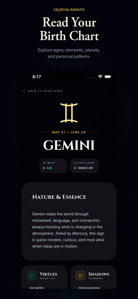 Celestial Insights App Store screenshot 2