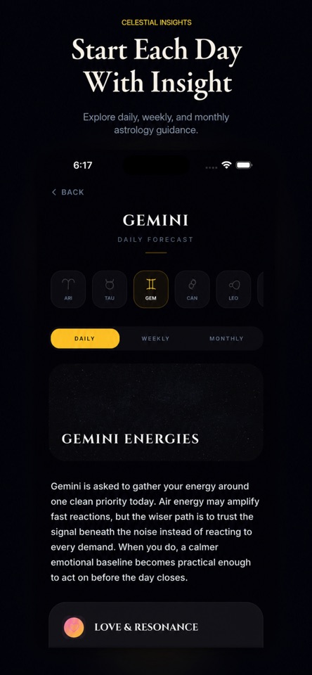 Celestial Insights App Store screenshot 6
